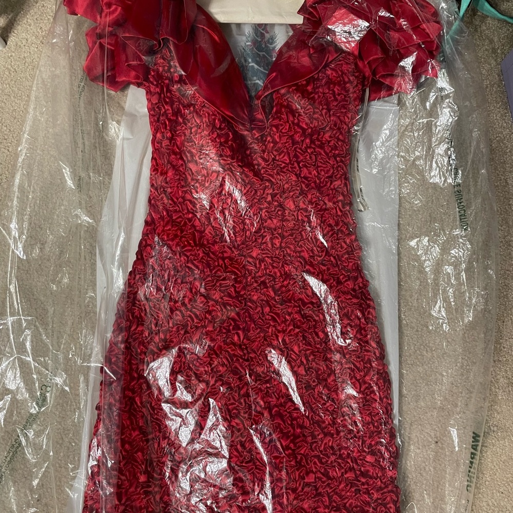 VINTAGE 1980s red dress by Zum Zum ❤️